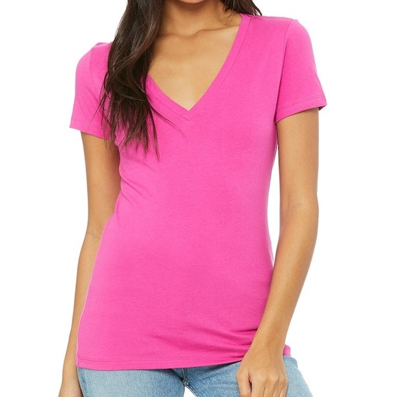 Pink v neck. 3 for 30$ - Picture 1 of 3